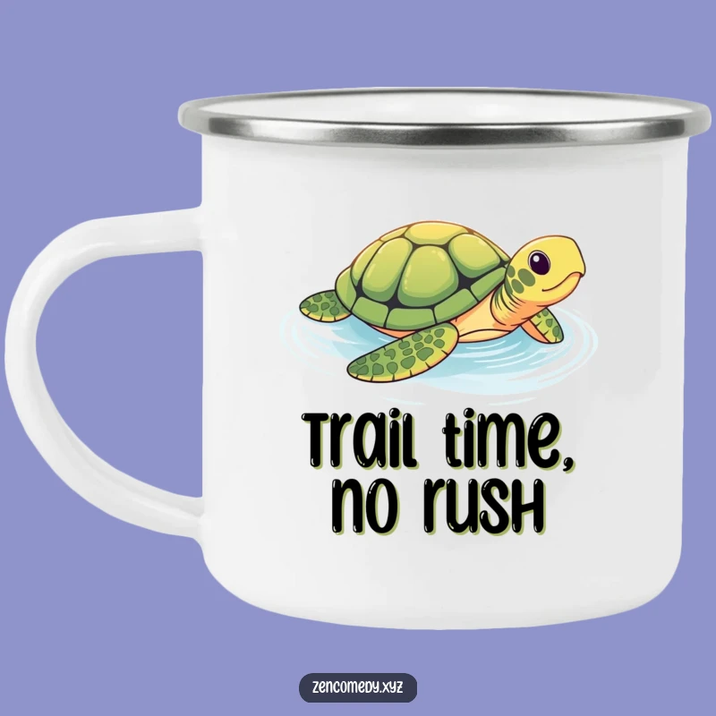 Funny Brave Turtle Pool Camping Mug: Adventure Fueled by Slow & Steady Humor