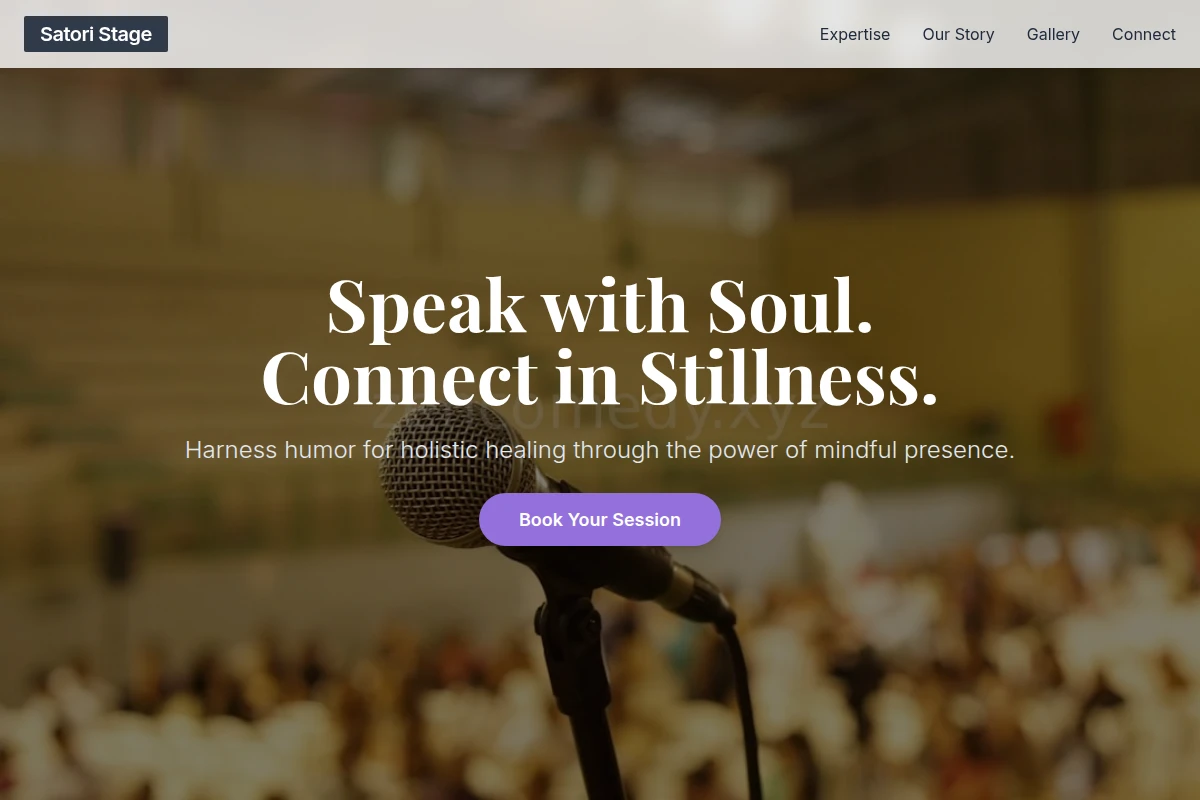 Stillness Public Speaking